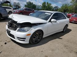 Salvage cars for sale at Baltimore, MD auction: 2013 Mercedes-Benz C 300 4matic