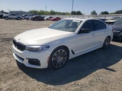 BMW 5 Series salvage cars for sale: 2019 BMW 540 I