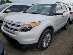 Salvage cars for sale at Bridgeton, MO auction: 2015 Ford Explorer Limited