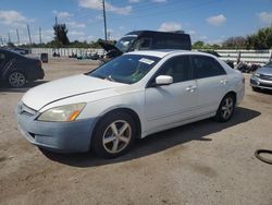 Honda Vehiculos salvage en venta: 2004 Honda Accord EX