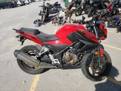 Salvage motorcycles for sale at Kansas City, KS auction: 2017 Honda CB300 F