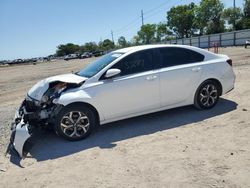 Salvage cars for sale at Riverview, FL auction: 2021 KIA Forte FE