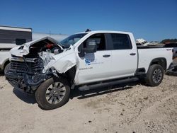 Salvage cars for sale at Houston, TX auction: 2024 Chevrolet Silverado K2500 Custom