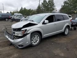 Salvage cars for sale at Denver, CO auction: 2013 Dodge Journey SXT