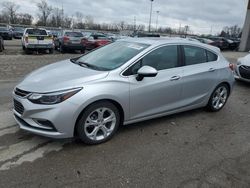 Salvage cars for sale from Copart Fort Wayne, IN: 2017 Chevrolet Cruze Premier