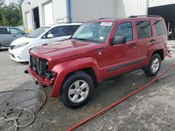 Salvage cars for sale at Savannah, GA auction: 2012 Jeep Liberty Sport