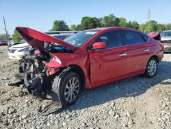 Salvage cars for sale at Mebane, NC auction: 2018 Nissan Sentra S