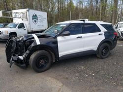 Salvage cars for sale from Copart East Granby, CT: 2022 Ford Explorer Police Interceptor