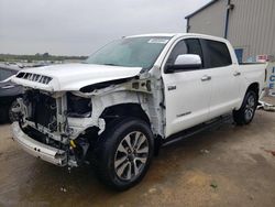 Salvage cars for sale from Copart Memphis, TN: 2018 Toyota Tundra Crewmax Limited