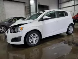 Chevrolet salvage cars for sale: 2016 Chevrolet Sonic LT