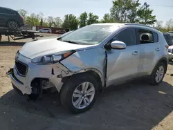 Salvage cars for sale at Baltimore, MD auction: 2019 KIA Sportage LX