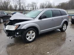 Salvage cars for sale from Copart Ellwood City, PA: 2017 Dodge Journey SE