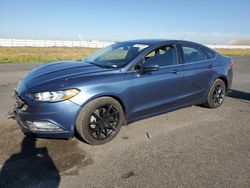 Salvage cars for sale from Copart Sacramento, CA: 2018 Ford Fusion SE