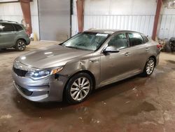 Salvage cars for sale at Lansing, MI auction: 2017 KIA Optima LX