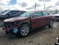 Chevrolet Vehiculos salvage en venta: 2016 Chevrolet Impala LT