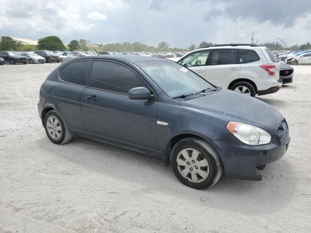 2010 Hyundai Accent Blue