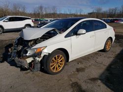 Salvage cars for sale from Copart Marlboro, NY: 2012 Honda Civic EX