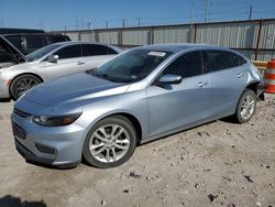 Salvage cars for sale at Haslet, TX auction: 2018 Chevrolet Malibu LT