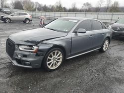 Salvage cars for sale from Copart Grantville, PA: 2015 Audi A4 Premium Plus