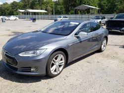 Salvage cars for sale from Copart Savannah, GA: 2013 Tesla Model S