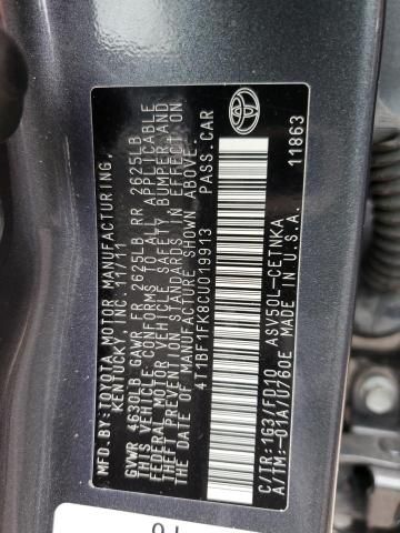 2012 Toyota Camry Base