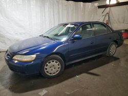 Salvage cars for sale at Ebensburg, PA auction: 2002 Honda Accord LX