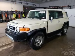 Salvage cars for sale from Copart Candia, NH: 2008 Toyota FJ Cruiser