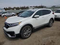 Salvage cars for sale at Pennsburg, PA auction: 2021 Honda CR-V Touring