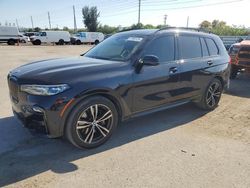 Salvage cars for sale at Miami, FL auction: 2021 BMW X7 M50I