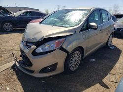 Salvage cars for sale at Elgin, IL auction: 2016 Ford C-MAX Premium SEL
