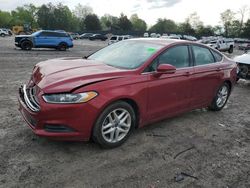 Salvage cars for sale from Copart Madisonville, TN: 2014 Ford Fusion SE