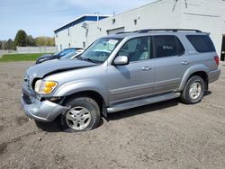 Salvage cars for sale from Copart Ontario Auction, ON: 2001 Toyota Sequoia Limited