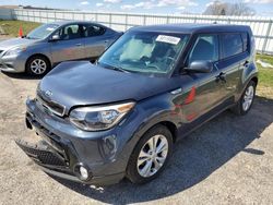 Salvage cars for sale at Mcfarland, WI auction: 2016 KIA Soul +