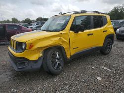 Salvage cars for sale at Riverview, FL auction: 2017 Jeep Renegade Latitude
