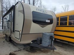 Salvage trucks for sale at Milwaukee, WI auction: 2018 Rockwood Travel Trailer