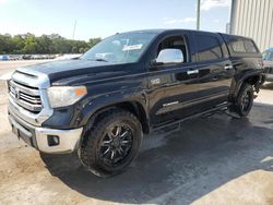 Salvage cars for sale from Copart Apopka, FL: 2016 Toyota Tundra Crewmax SR5