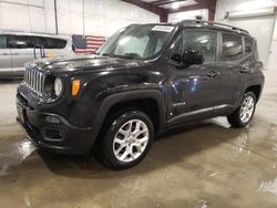 Salvage cars for sale at Avon, MN auction: 2016 Jeep Renegade Latitude