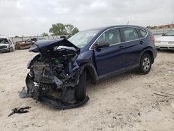 Salvage cars for sale from Copart Haslet, TX: 2015 Honda CR-V LX