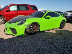 Salvage cars for sale at Phoenix, AZ auction: 2018 Porsche 911 GT3