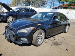 Salvage cars for sale from Copart New Britain, CT: 2015 Infiniti Q50 Base
