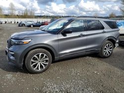 Salvage cars for sale from Copart Arlington, WA: 2023 Ford Explorer ST-Line