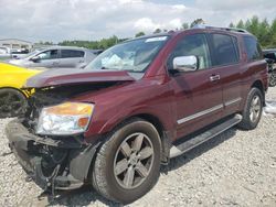 Salvage cars for sale at Memphis, TN auction: 2012 Nissan Armada SV
