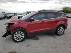 Salvage cars for sale at Las Vegas, NV auction: 2019 Ford Escape SEL