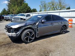 Honda Accord Sport salvage cars for sale: 2020 Honda Accord Sport