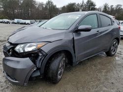 Salvage cars for sale at Mendon, MA auction: 2018 Honda HR-V EXL