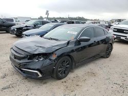 Flood-damaged cars for sale at auction: 2020 Honda Civic LX