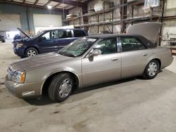 Salvage cars for sale at Eldridge, IA auction: 2003 Cadillac Deville