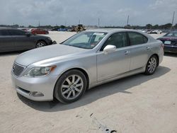 Salvage cars for sale from Copart West Palm Beach, FL: 2009 Lexus LS 460