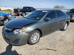 Toyota salvage cars for sale: 2012 Toyota Camry Base