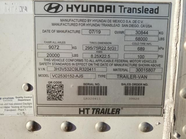 2020 Hyundai 53X10DRYVA